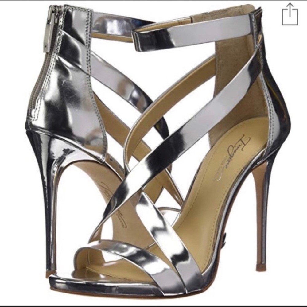 COPY - Vince Camuto Devin 2 Silver Heels NWT